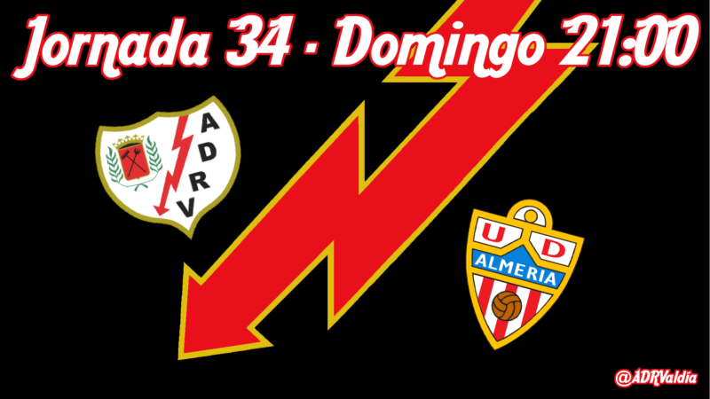 Rayo Vallecano – UD Almería: dejar la permanencia casi sellada